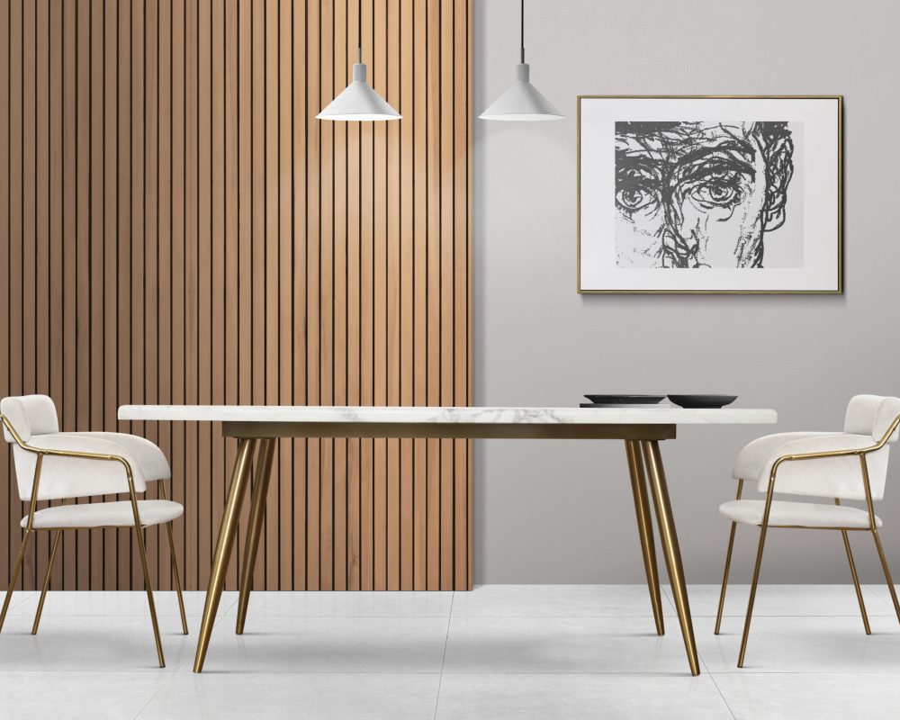 Modern luxury authentic dining room interior design